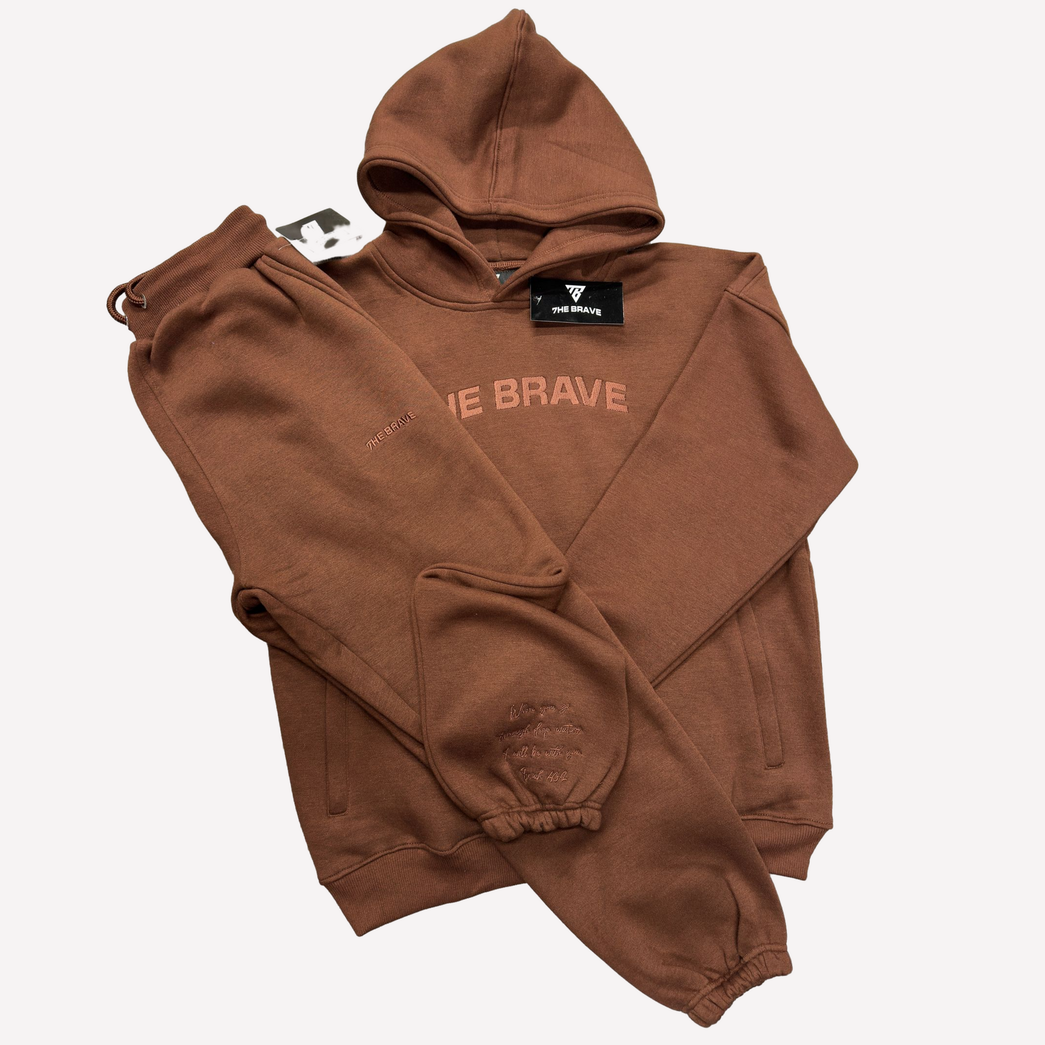 7HE BRAVE "FRESHMAN" HOODIE SET (BRONZE METAL)